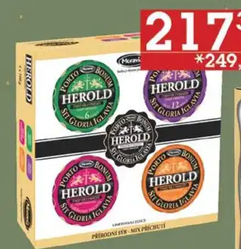Jip Moravia Herold mix sýrů různých příchutí 4 x 160 g nabídka