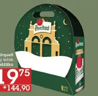 Jip Pilsner Urquell světlý ležák 4 x 0,5 l. + sněžítko nabídka