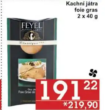 Jip Kachní játra foie gras 2 x 40 g nabídka