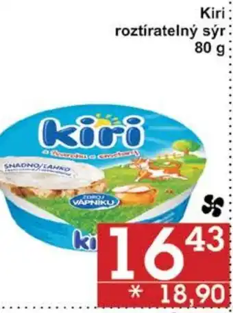 Jip Kiri roztíratelný sýr 80 g nabídka