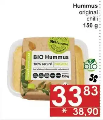 Jip Hummus original chilli 150 g nabídka