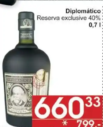 Jip Diplomático Reserva exclusive 40% nabídka