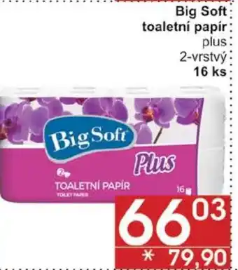 Jip Big Soft toaletní papír nabídka