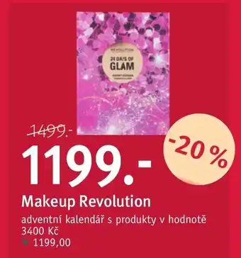 Rossmann Makeup Revolution nabídka