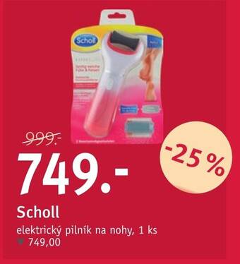 Rossmann Scholl elektrický pilník na nohy, 1 ks nabídka