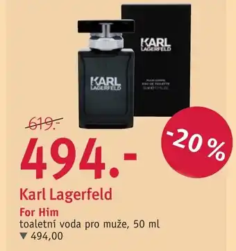 Rossmann Karl Lagerfeld For Him nabídka