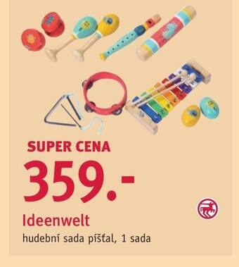 Rossmann Ideenwelt hudební sada píšťal, 1 sada nabídka