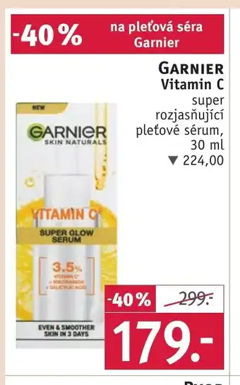Rossmann GARNIER Vitamin C nabídka