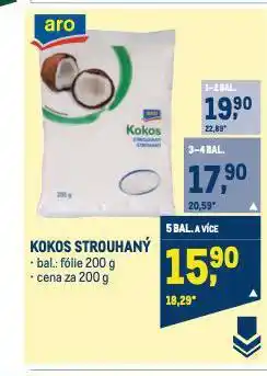 Makro Kokos strouhaný nabídka