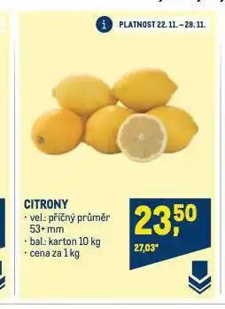 Makro Citrony nabídka