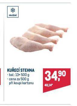 Makro Kuřecí stehna nabídka