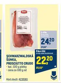 Makro Prosciutto crudo nabídka