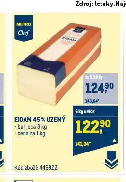 Makro Eidam uzený sýr nabídka