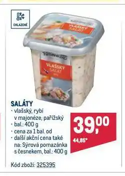 Makro Saláty nabídka