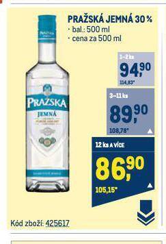 Makro Pražská jemná nabídka