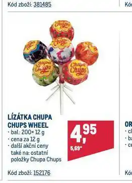 Makro Lízátka chupa chups wheel nabídka