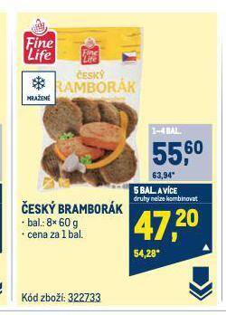 Makro Český bramborák nabídka