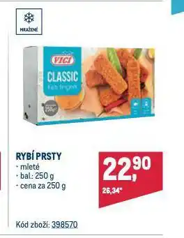 Makro Rybí prsty nabídka