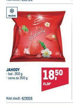 Makro Jahody nabídka