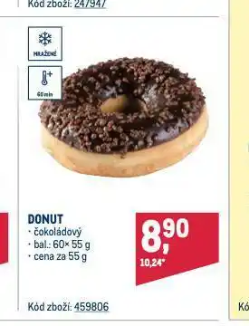 Makro Donut nabídka