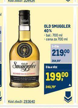 Makro Old smuggler nabídka