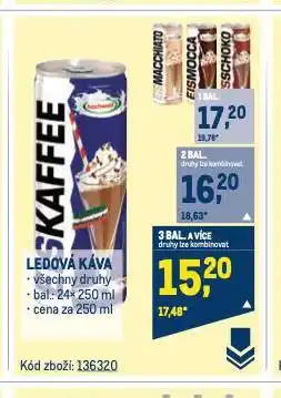 Makro Ledová káva nabídka