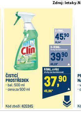 Makro Clin čisticí prostředek nabídka