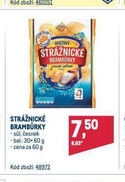 Makro Strážnické brambůrky nabídka