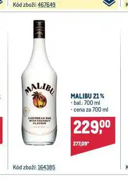 Makro Malibu nabídka