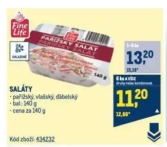 Makro Saláty nabídka