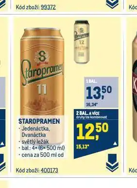 Makro Pivo staropramen nabídka