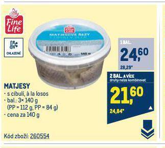 Makro Matjesy nabídka