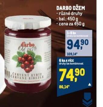 Makro DARBO DŽEM nabídka