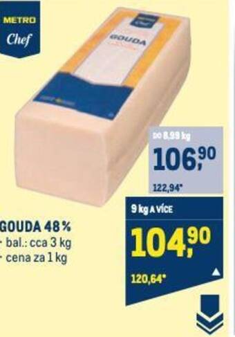 Makro GOUDA 48% nabídka
