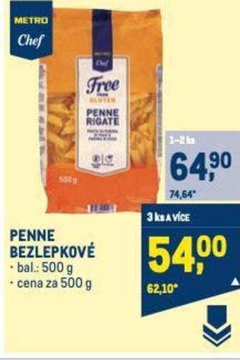 Makro PENNE BEZLEPKOVÉ nabídka