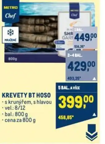 Makro KREVETY BT HOSO nabídka