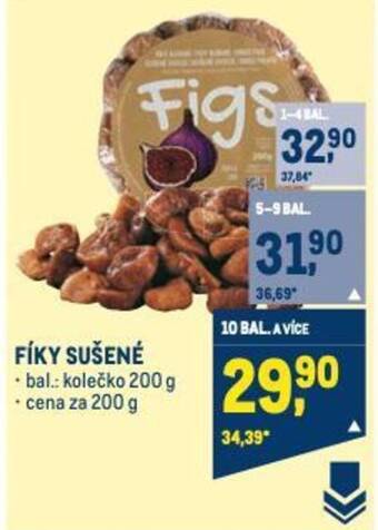 Makro FÍKY SUŠENÉ nabídka