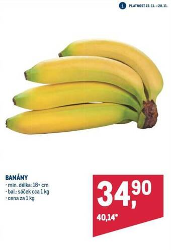 Makro BANÁNY nabídka
