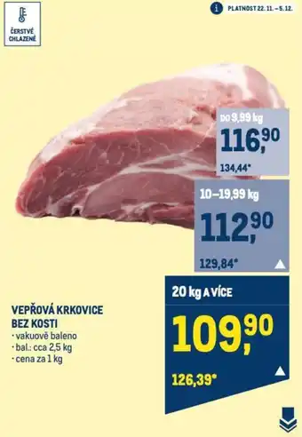 Makro VEPŘOVÁ KRKOVICE BEZ KOSTI nabídka