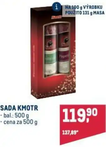 Makro SADA KMOTR nabídka