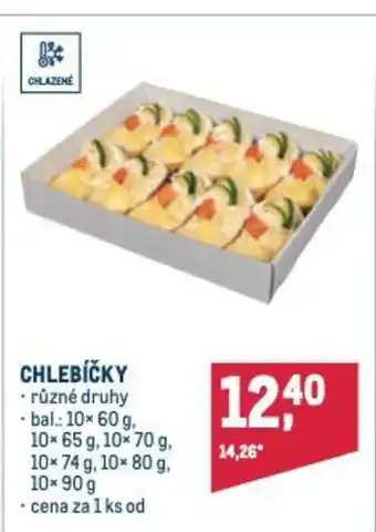 Makro CHLEBÍČKY nabídka