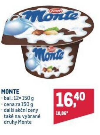 Makro MONTE nabídka