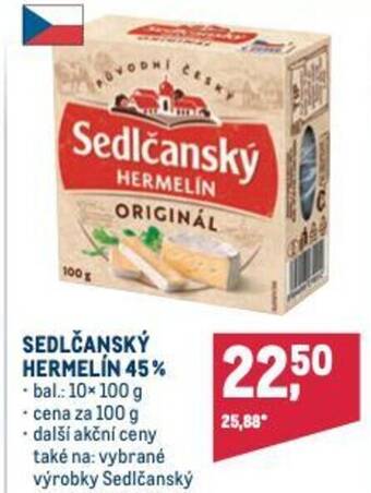 Makro SEDLČANSKÝ HERMELIN 45% nabídka