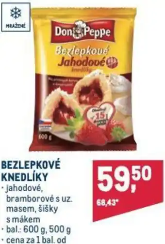 Makro BEZLEPKOVÉ KNEDLIKY nabídka