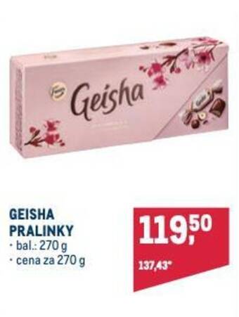 Makro GEISHA PRALINKY nabídka