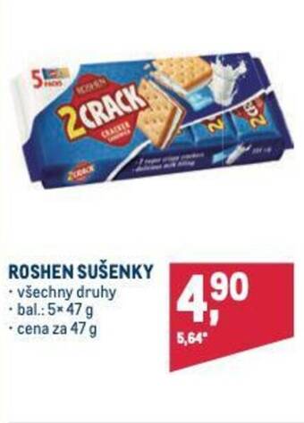 Makro ROSHEN SUŠENKY nabídka