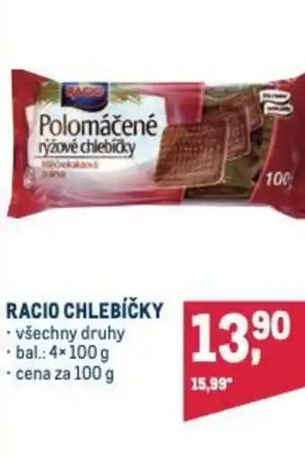 Makro RACIO CHLEBÍČKY nabídka