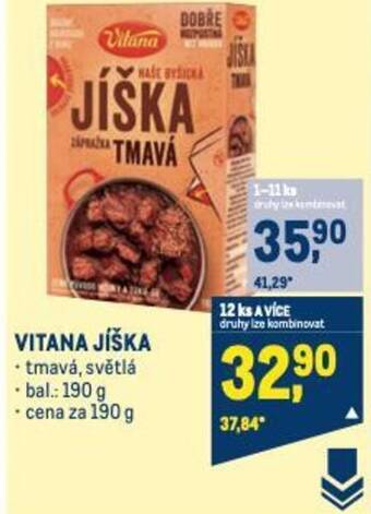 Makro VITANA JIŠKA nabídka