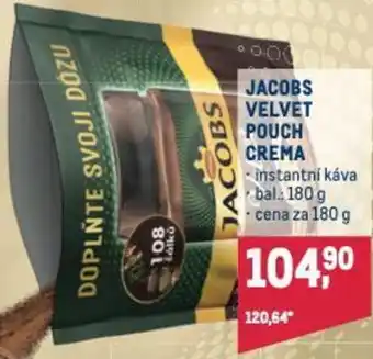 Makro JACOBS VELVET POUCH CREMA nabídka