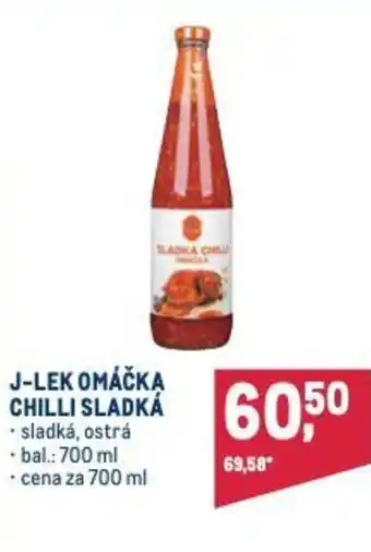 Makro J-LEK OMÁČKA CHILLI SLADKÁ nabídka